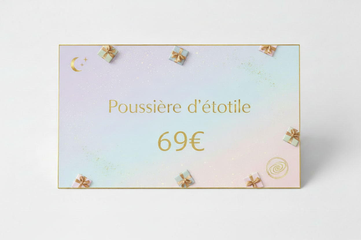 Carte cadeau poussiere-detoile
